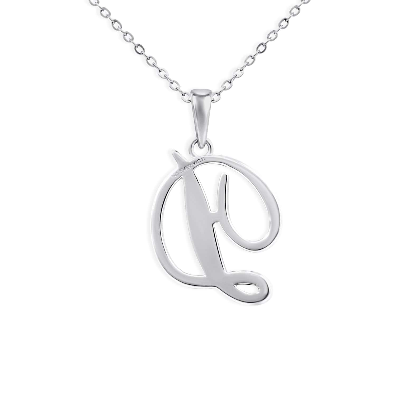 EverWith Alphabet Memorial Ashes Pendant - Letter D - EverWith Memorial Jewellery - Trade