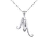 EverWith Alphabet Memorial Ashes Pendant - Letter M - EverWith Memorial Jewellery - Trade