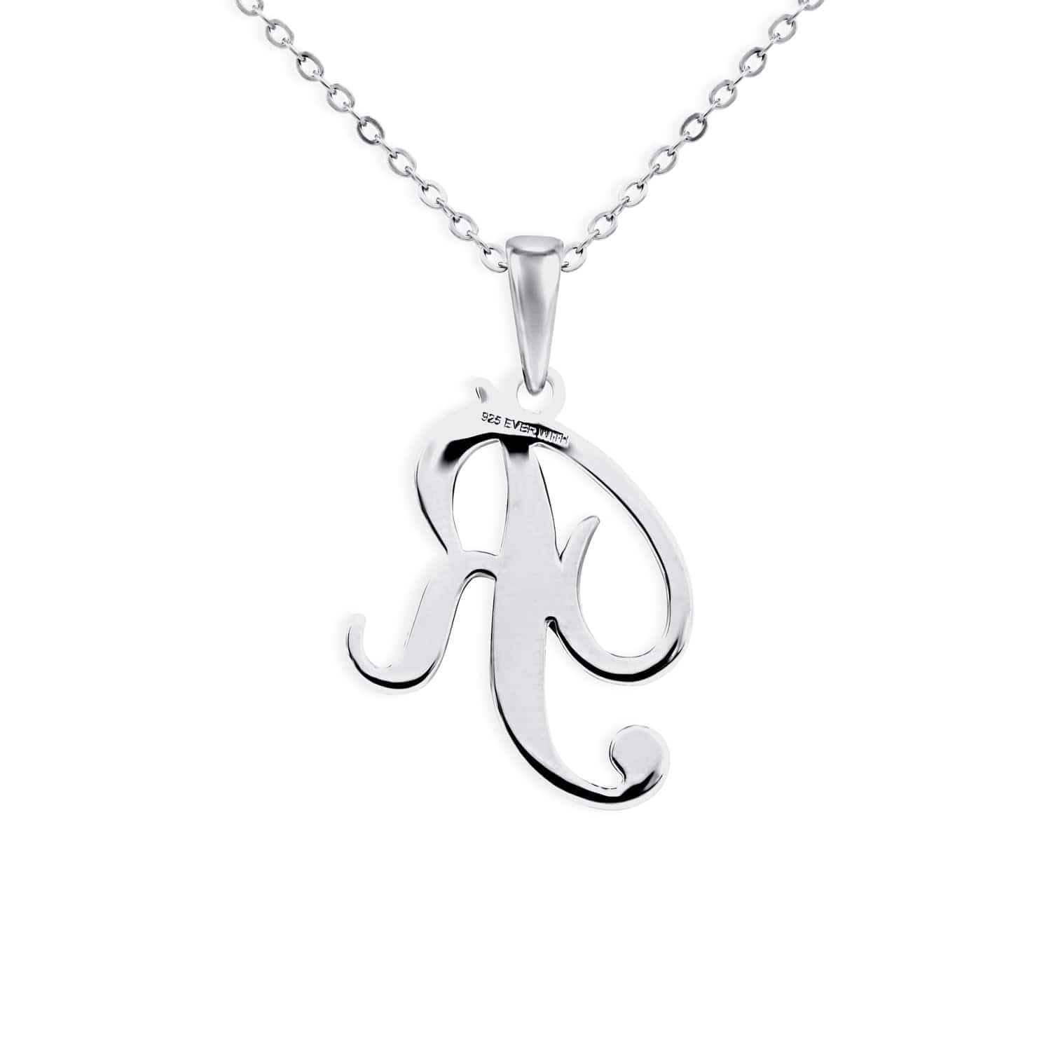 EverWith Alphabet Memorial Ashes Pendant - Letter R - EverWith Memorial Jewellery - Trade