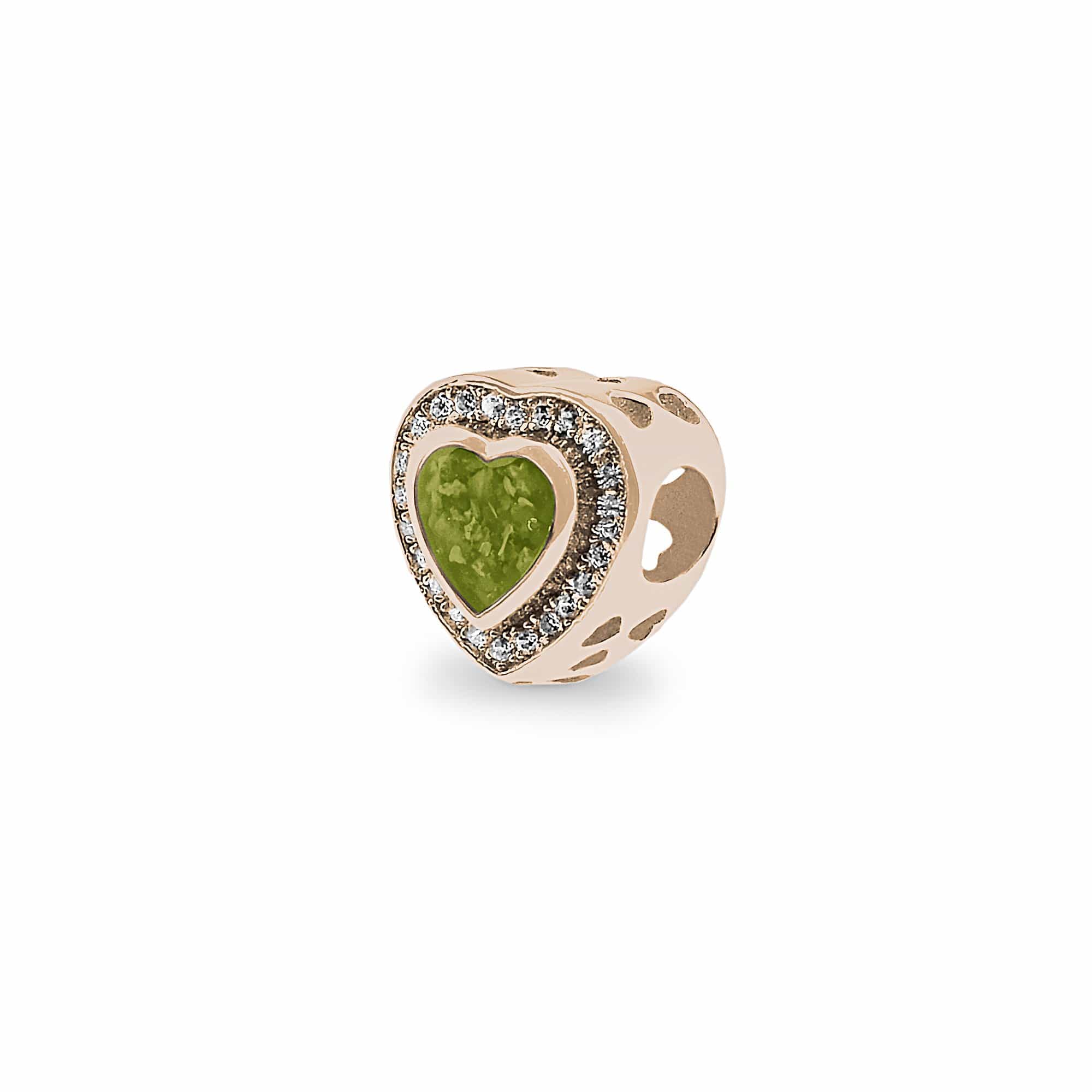 EverWith Comfort Memorial Ashes Charm Bead with Fine Crystals - EverWith Memorial Jewellery - Trade
