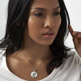 EverWith Engraved Moons Photo Engraving Memorial Pendants with Fine Crystal - EverWith Memorial Jewellery - Trade