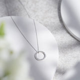 EverWith Engraved Ring Standard Engraving Pendant with Fine Crystal - EverWith Memorial Jewellery - Trade