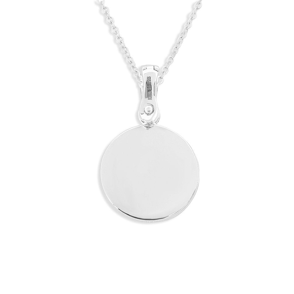 EverWith Engraved Small Tree of Life Fingerprint Memorial Pendant with Fine Crystal - EverWith Memorial Jewellery - Trade