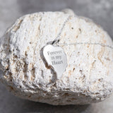 EverWith Engraved Wing Standard Engraving Memorial Pendant - EverWith Memorial Jewellery - Trade