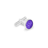EverWith Gents Classic Round Memorial Ashes Cufflinks - EverWith Memorial Jewellery - Trade