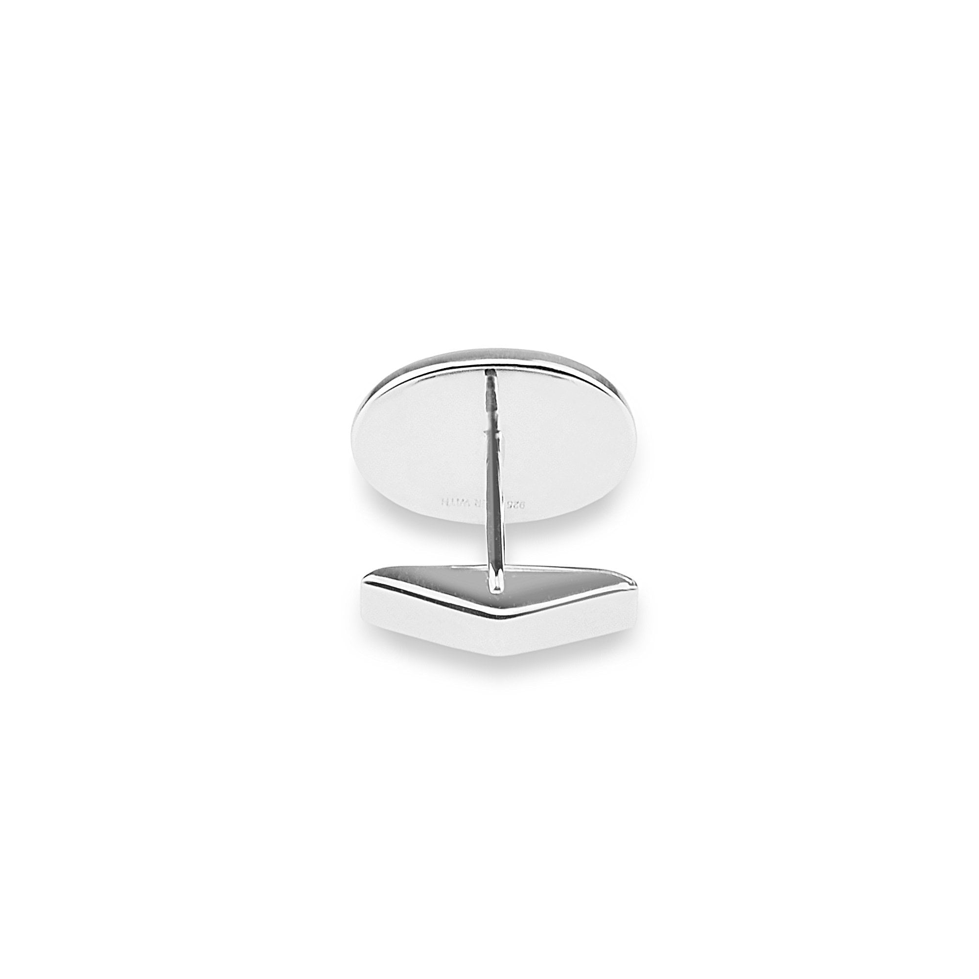 EverWith Gents Oval Memorial Ashes Cufflinks - EverWith Memorial Jewellery - Trade