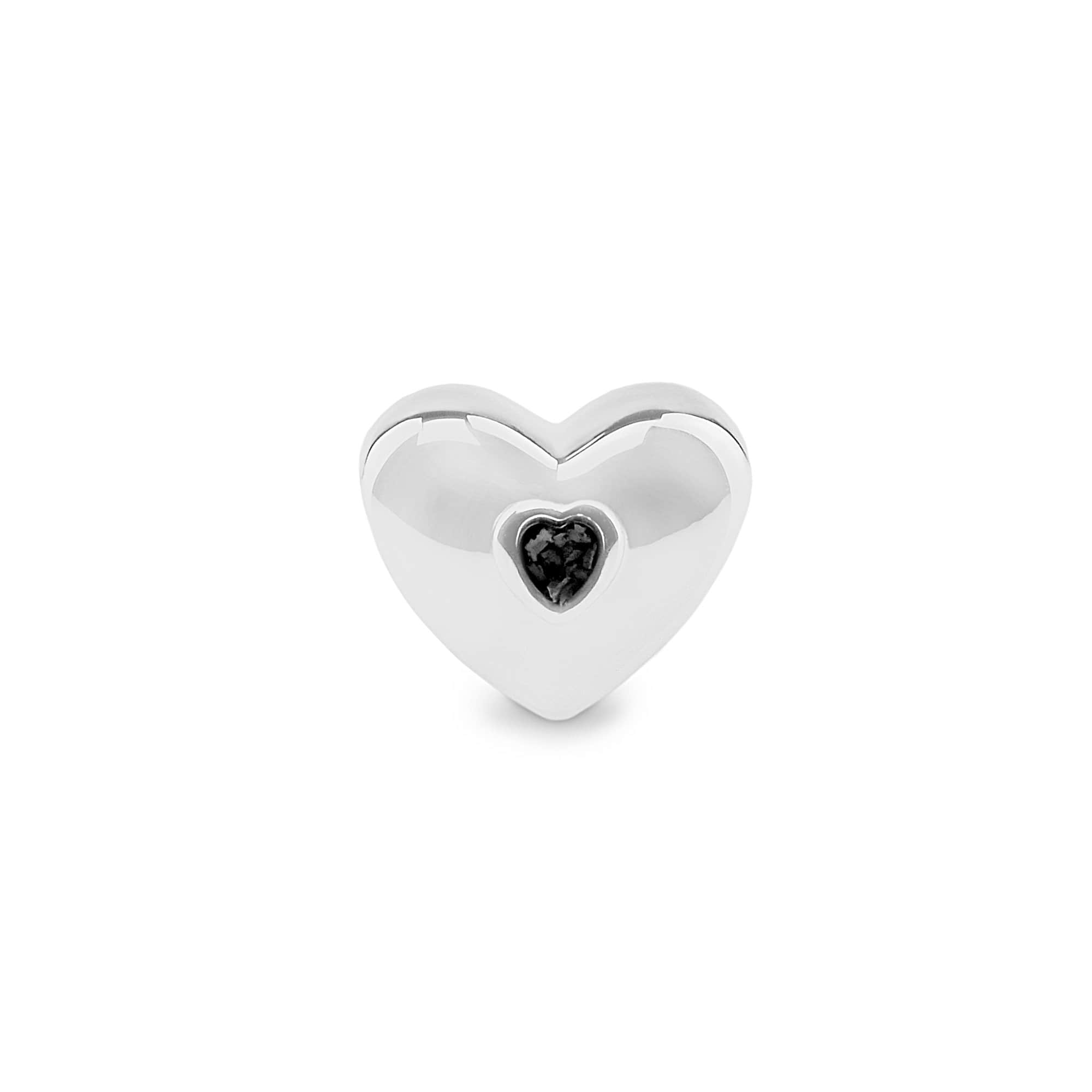 EverWith Heart Memorial Ashes Charm Bead - EverWith Memorial Jewellery - Trade
