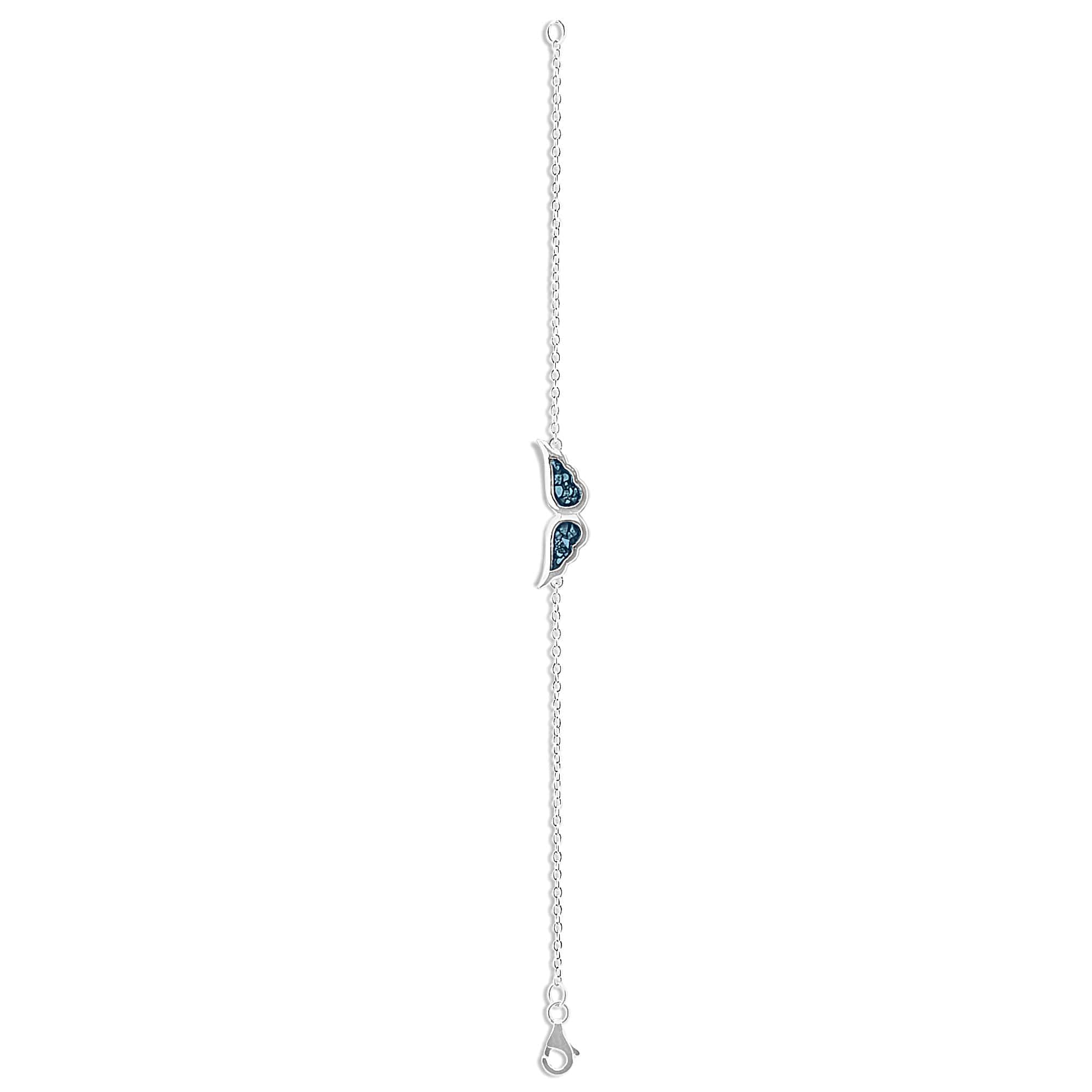 EverWith Ladies Angel Wings Memorial Ashes Bracelet - EverWith Memorial Jewellery - Trade