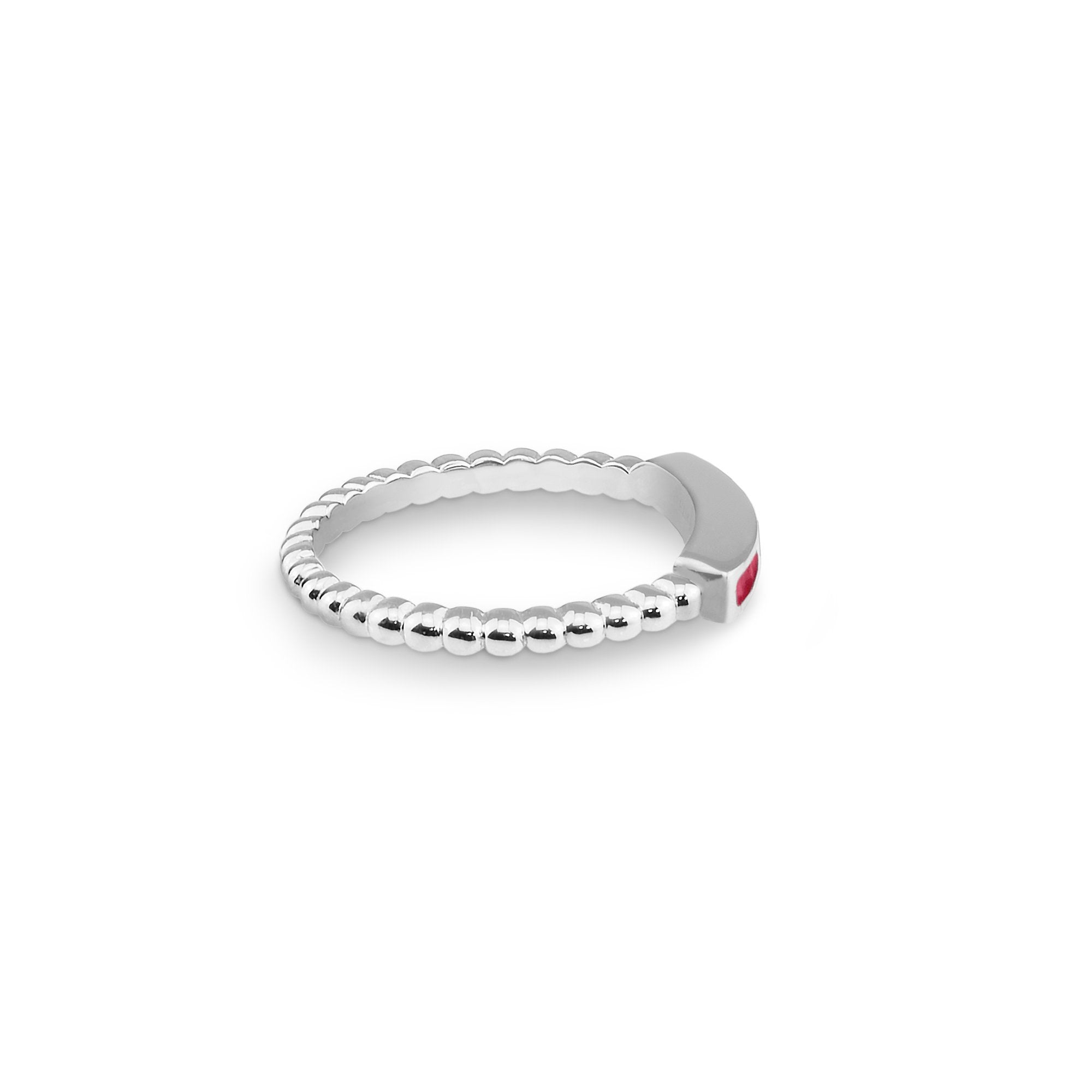 EverWith Ladies Channel Bubble Band Memorial Ashes Ring - EverWith Memorial Jewellery - Trade