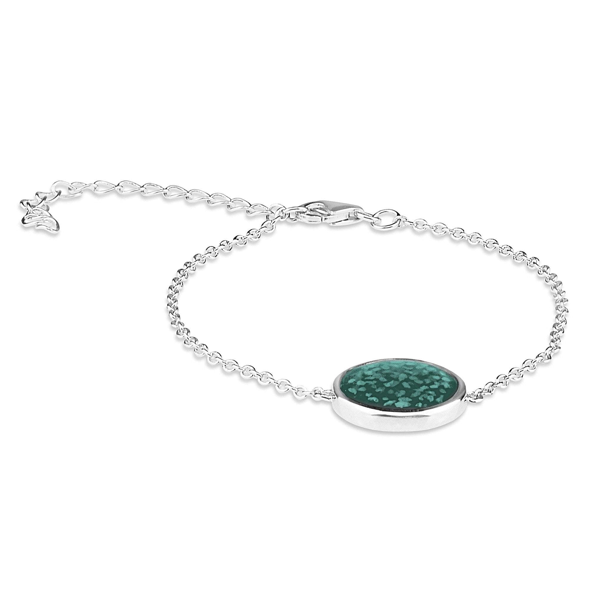 EverWith Ladies Classic Round Memorial Ashes Bracelet - EverWith Memorial Jewellery - Trade