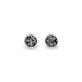 EverWith Ladies Classic Round Memorial Ashes Earrings - EverWith Memorial Jewellery - Trade