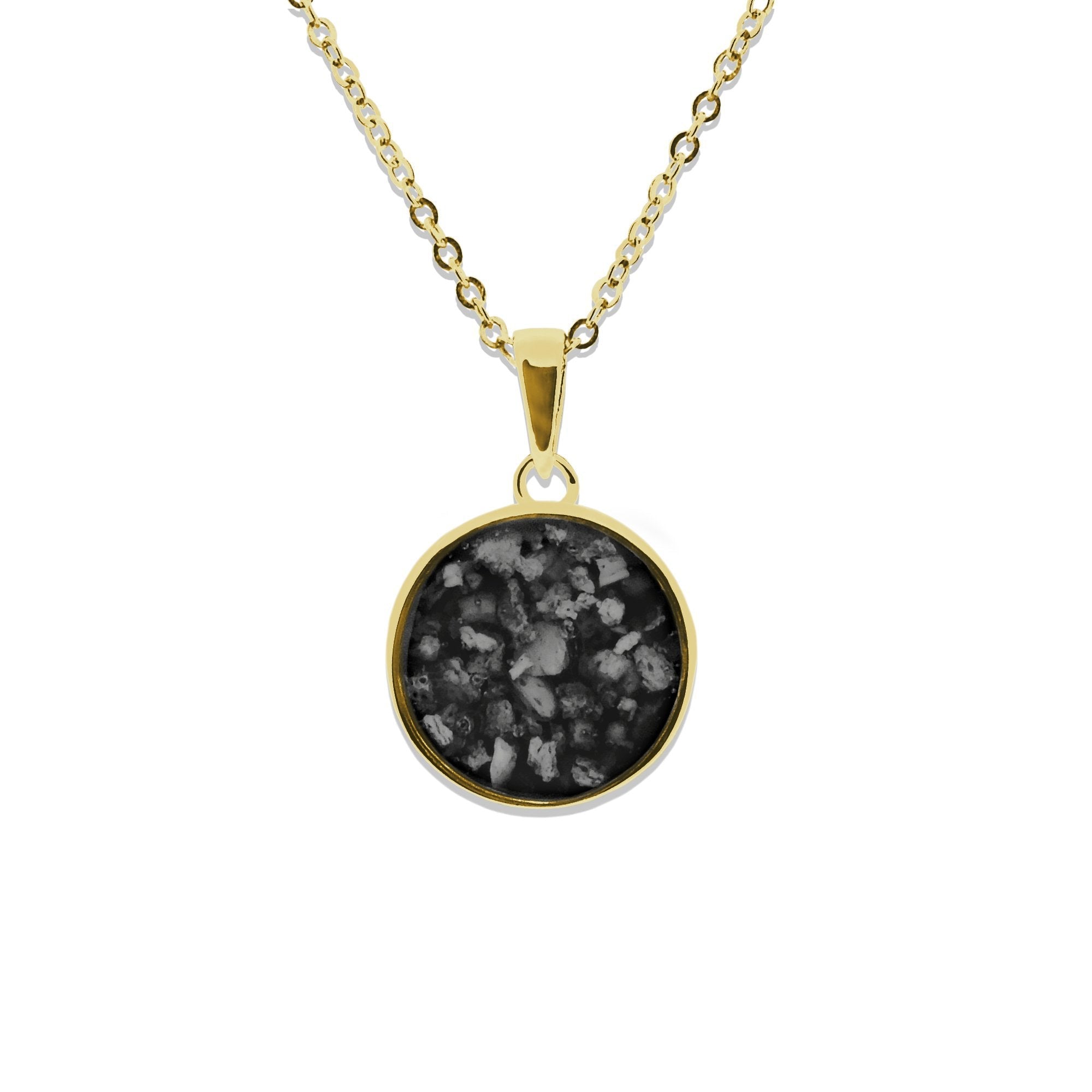 EverWith Ladies Classic Round Memorial Ashes Pendant - EverWith Memorial Jewellery - Trade