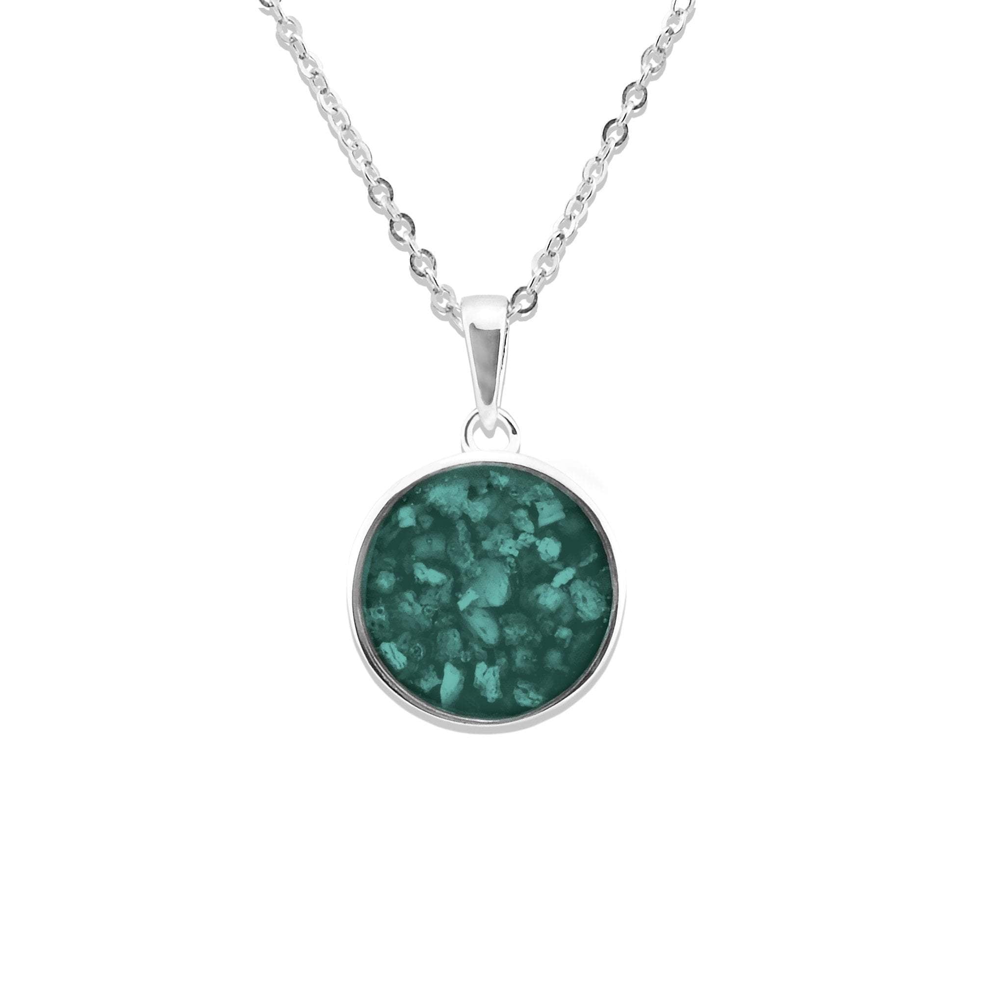 EverWith Ladies Classic Round Memorial Ashes Pendant - EverWith Memorial Jewellery - Trade