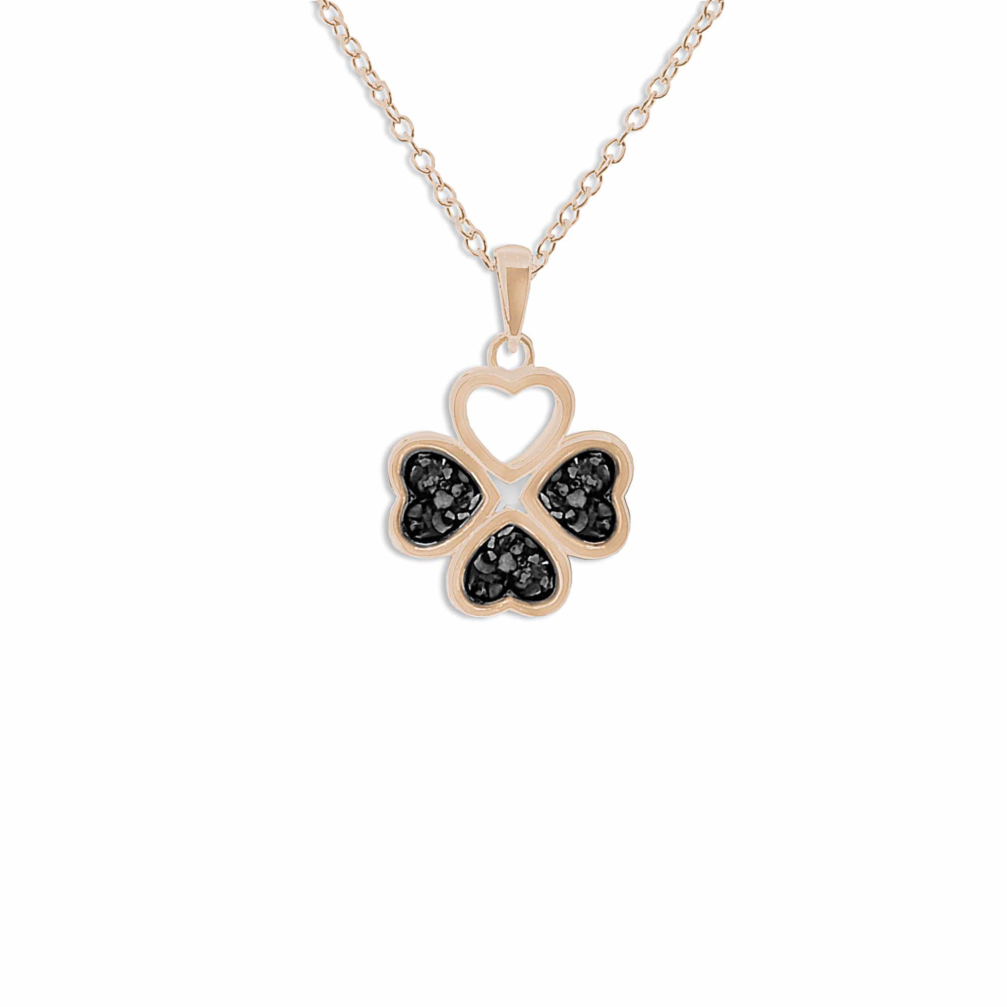 EverWith Ladies Clover Memorial Ashes Pendant - EverWith Memorial Jewellery - Trade