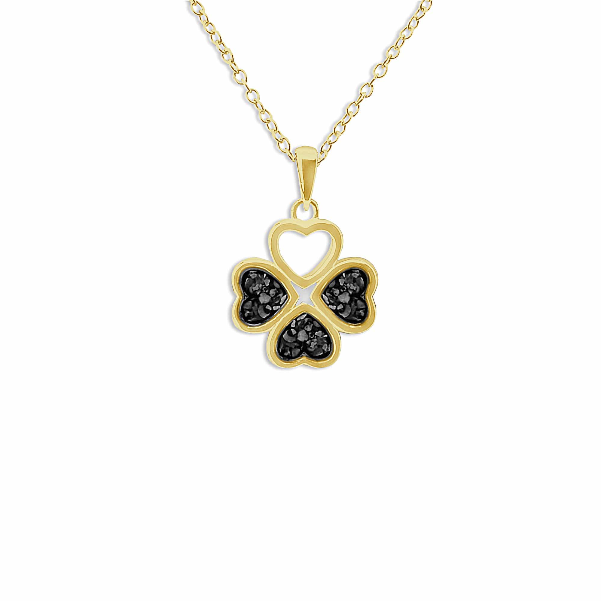 EverWith Ladies Clover Memorial Ashes Pendant - EverWith Memorial Jewellery - Trade