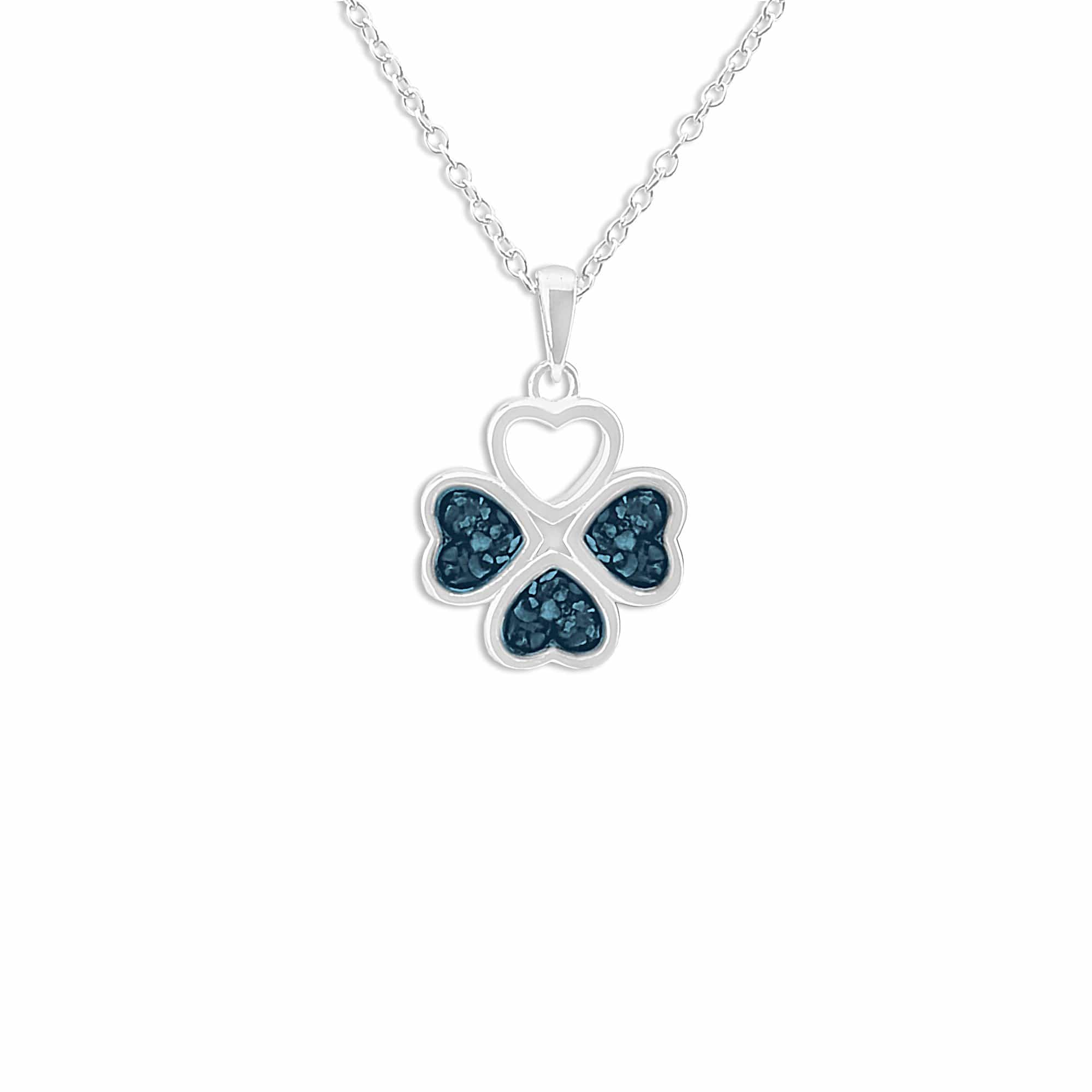 EverWith Ladies Clover Memorial Ashes Pendant - EverWith Memorial Jewellery - Trade