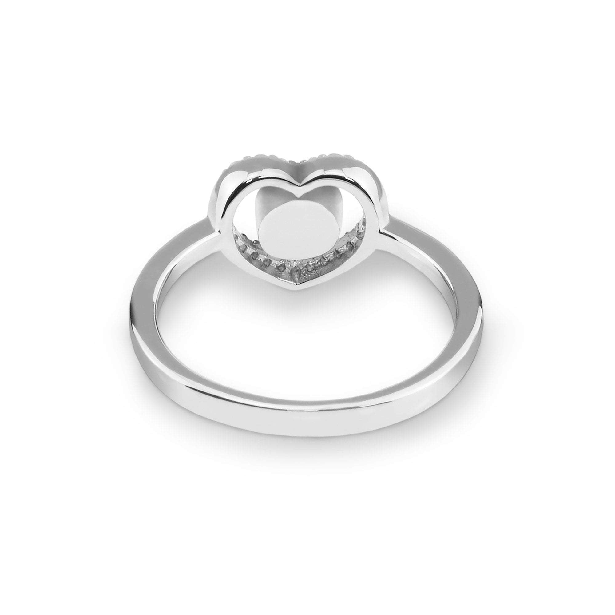 EverWith Ladies Forever Memorial Ashes Ring with Fine Crystals - EverWith Memorial Jewellery - Trade