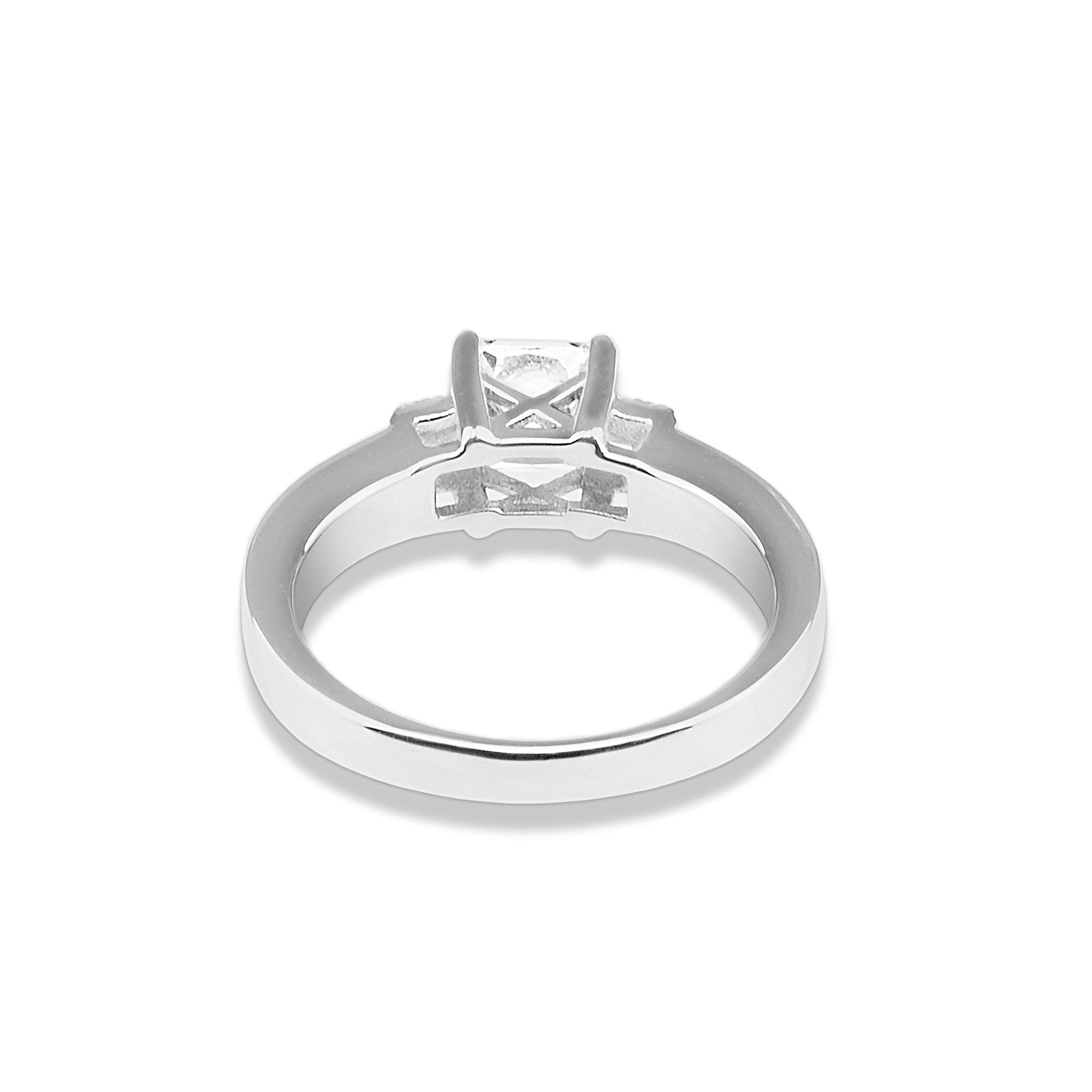 EverWith Ladies Honour Memorial Ashes Ring with Fine Crystals - EverWith Memorial Jewellery - Trade