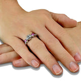 EverWith Ladies Jewel Memorial Ashes Ring with Fine Crystal - EverWith Memorial Jewellery - Trade