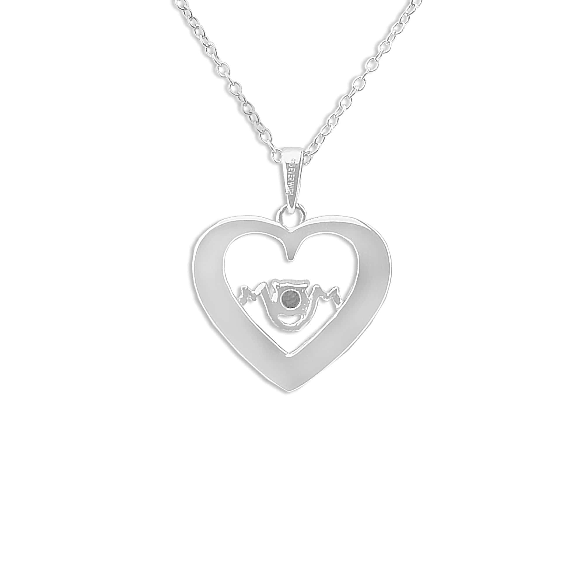 EverWith Ladies Mum Memorial Ashes Pendant with Fine Crystal - EverWith Memorial Jewellery - Trade