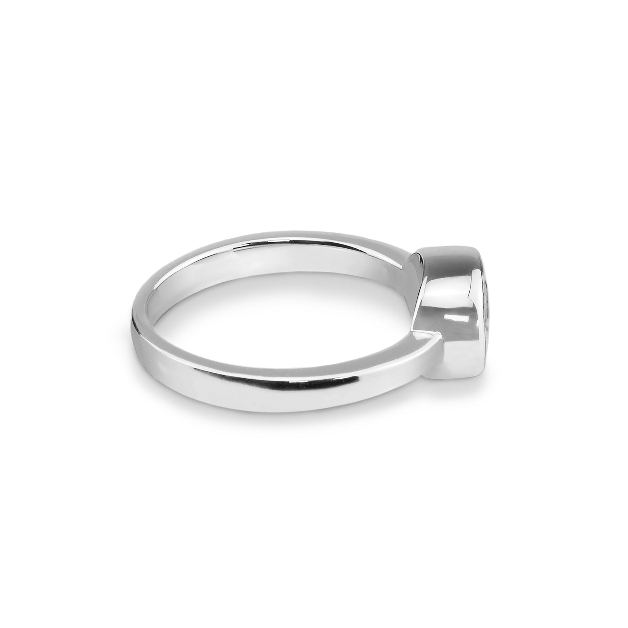 EverWith Ladies Oval Memorial Ashes Ring - EverWith Memorial Jewellery - Trade