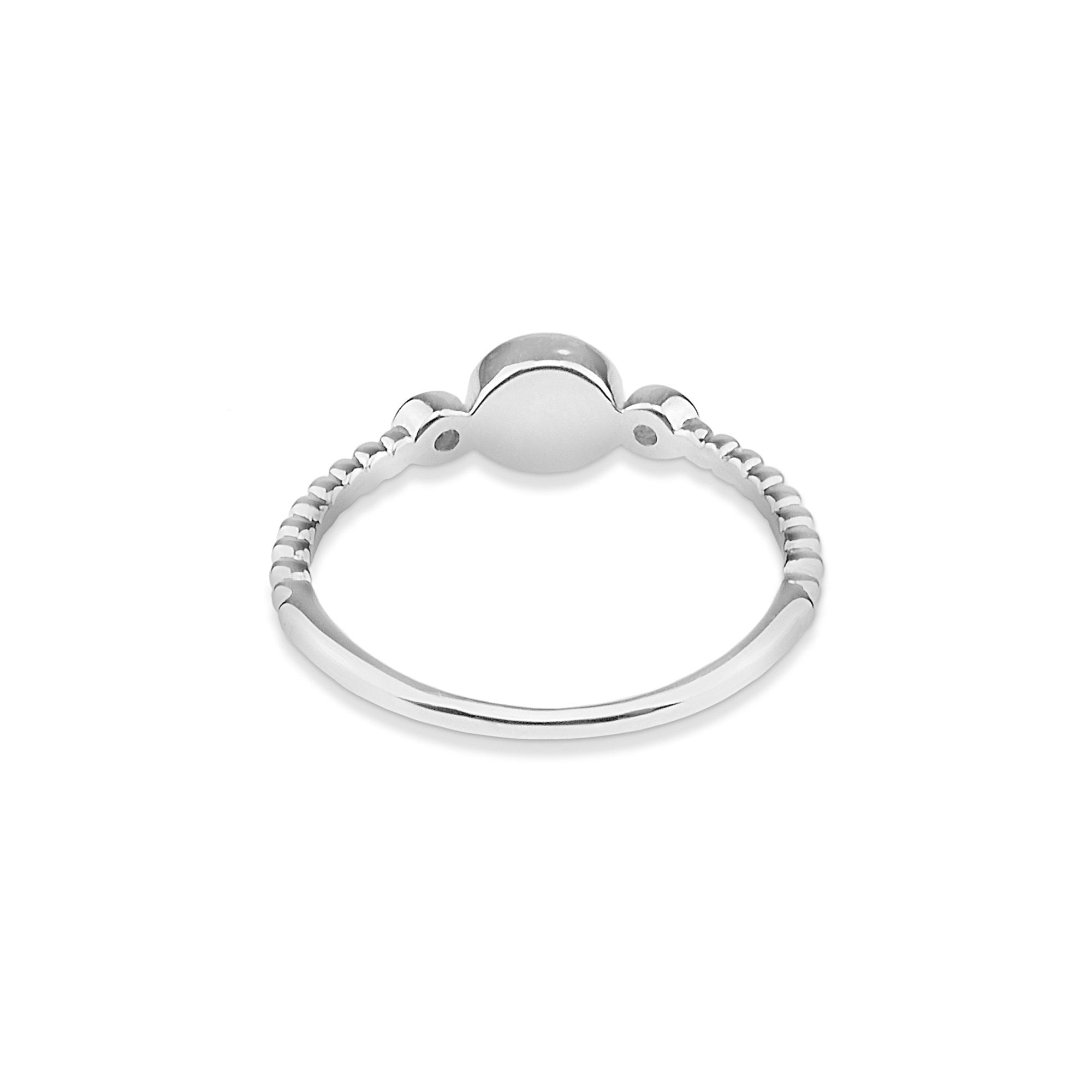 EverWith Ladies Peace Memorial Ashes Ring with Fine Crystals - EverWith Memorial Jewellery - Trade