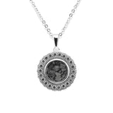 EverWith Ladies Petals Memorial Ashes Pendant with Fine Crystals - EverWith Memorial Jewellery - Trade