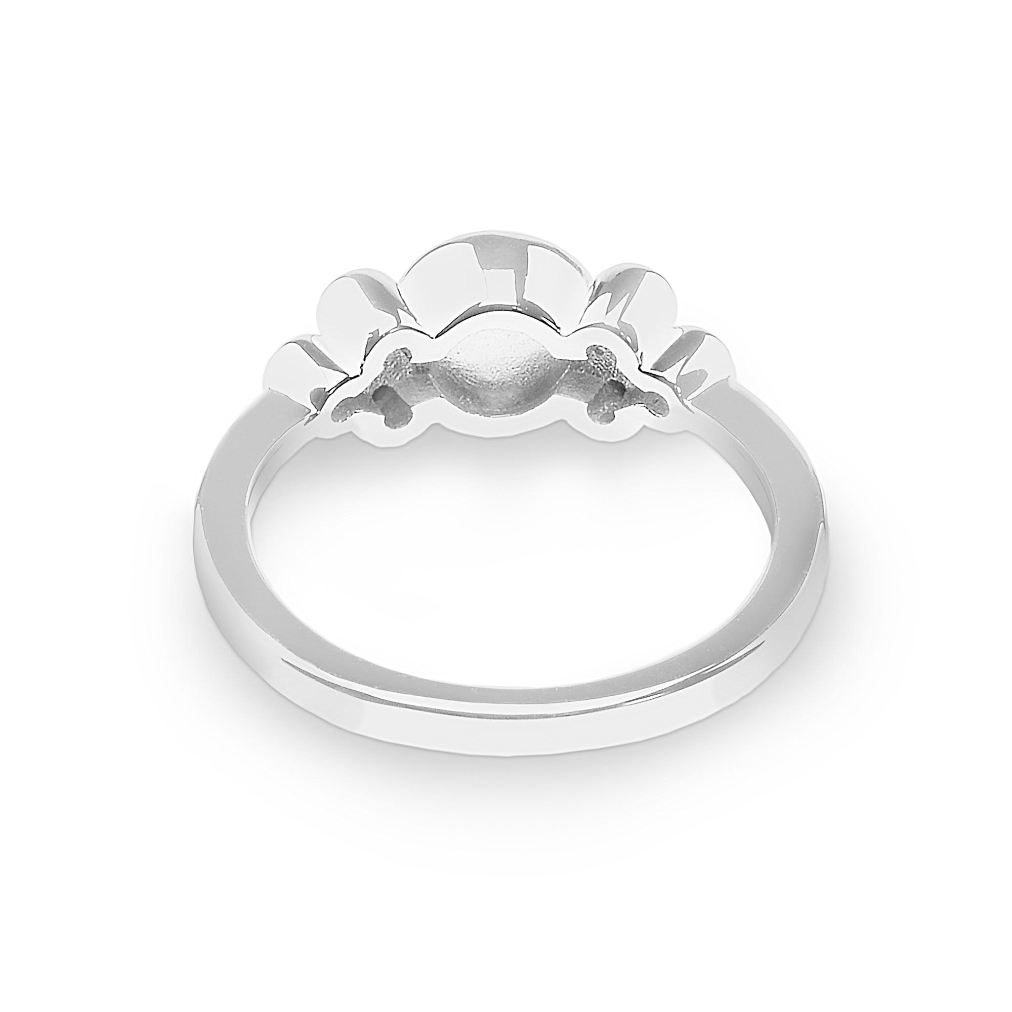 EverWith Ladies Praise Memorial Ashes Ring with Fine Crystals - EverWith Memorial Jewellery - Trade
