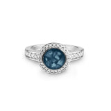 EverWith™ Ladies Radiance Memorial Ashes Ring with Swarovski Crystals - EverWith Memorial Jewellery - Trade