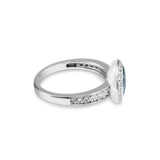 EverWith™ Ladies Radiance Memorial Ashes Ring with Swarovski Crystals - EverWith Memorial Jewellery - Trade