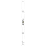 EverWith™ Ladies Respect Memorial Ashes Bracelet with Swarovski Crystals - EverWith Memorial Jewellery - Trade
