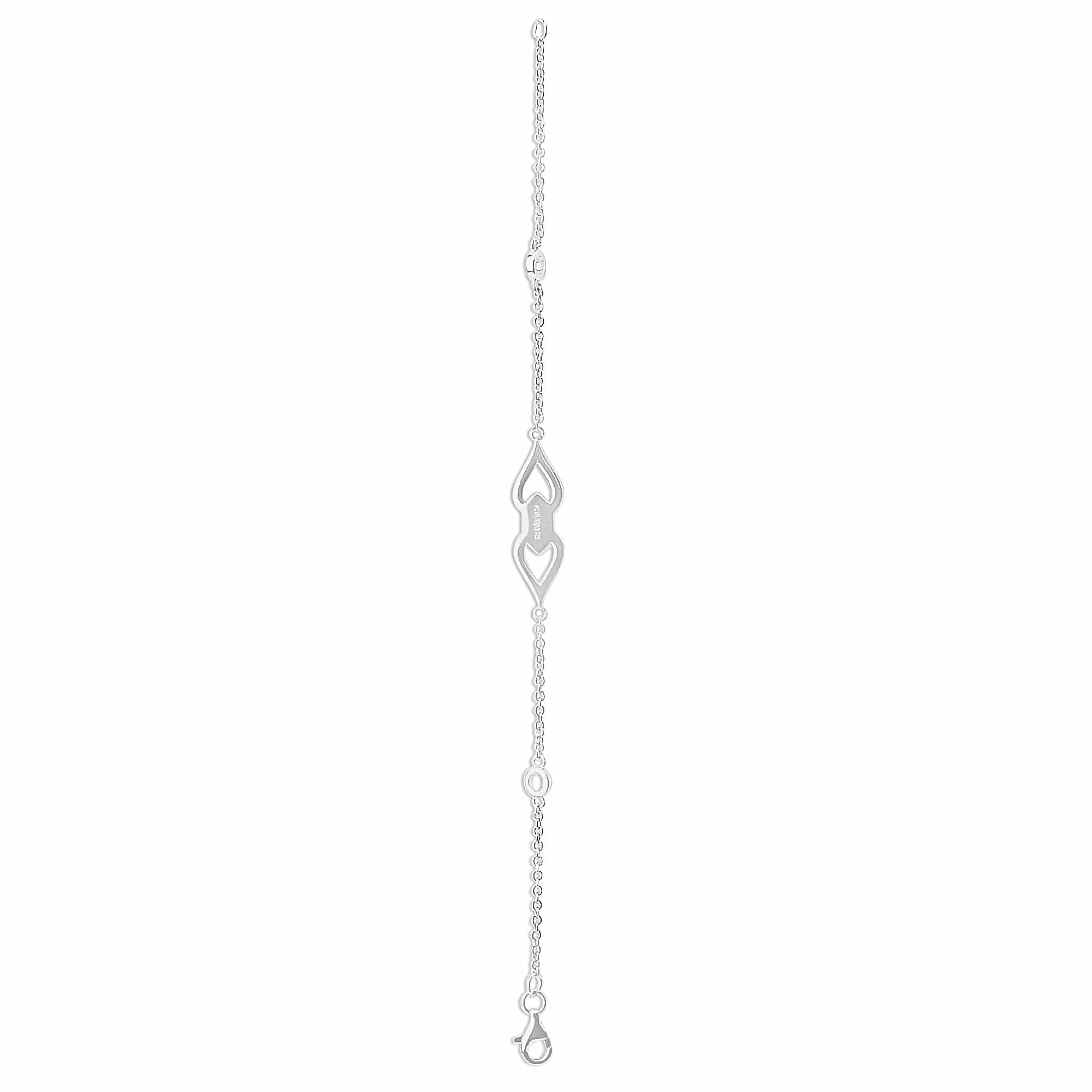 EverWith™ Ladies Respect Memorial Ashes Bracelet with Swarovski Crystals - EverWith Memorial Jewellery - Trade
