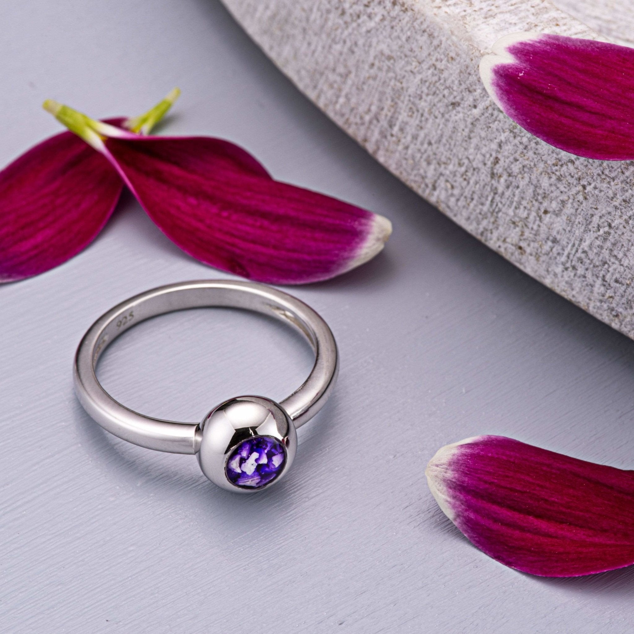 EverWith™ Ladies Rondure Memorial Ashes Ring - EverWith Memorial Jewellery - Trade