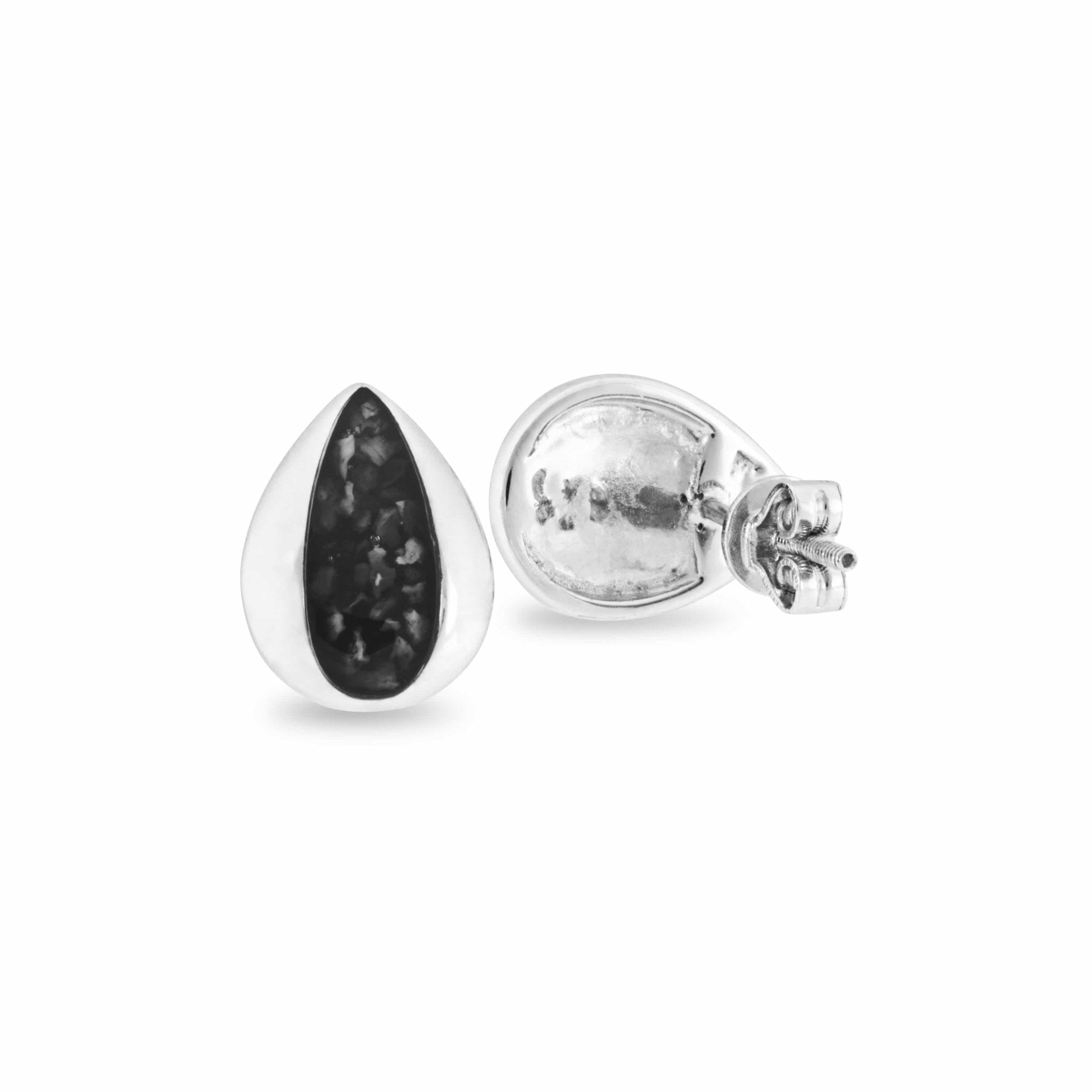 EverWith™ Ladies Rondure Teardrop Memorial Ashes Earrings - EverWith Memorial Jewellery - Trade