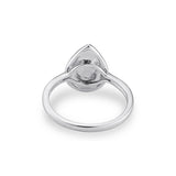 EverWith™ Ladies Rondure Teardrop Memorial Ashes Ring - EverWith Memorial Jewellery - Trade