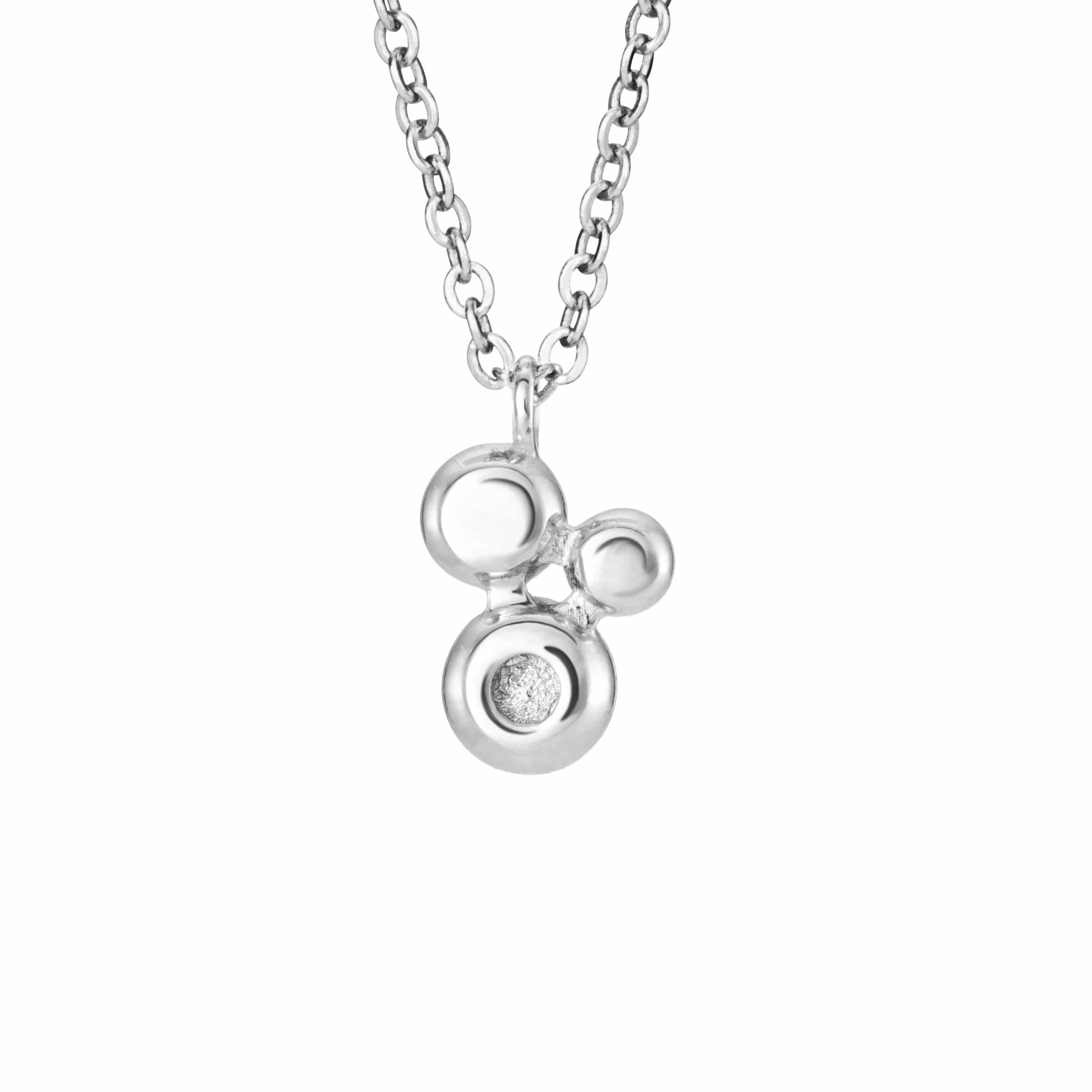 EverWith™ Ladies Rondure Triple Array Memorial Ashes Pendant - EverWith Memorial Jewellery - Trade