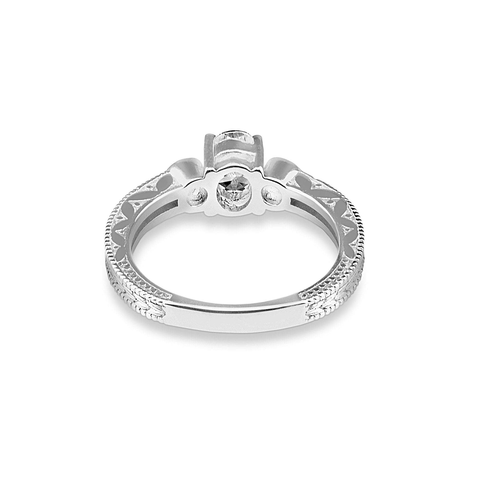 EverWith™ Ladies Serenity Memorial Ashes Ring with Swarovski Crystals - EverWith Memorial Jewellery - Trade