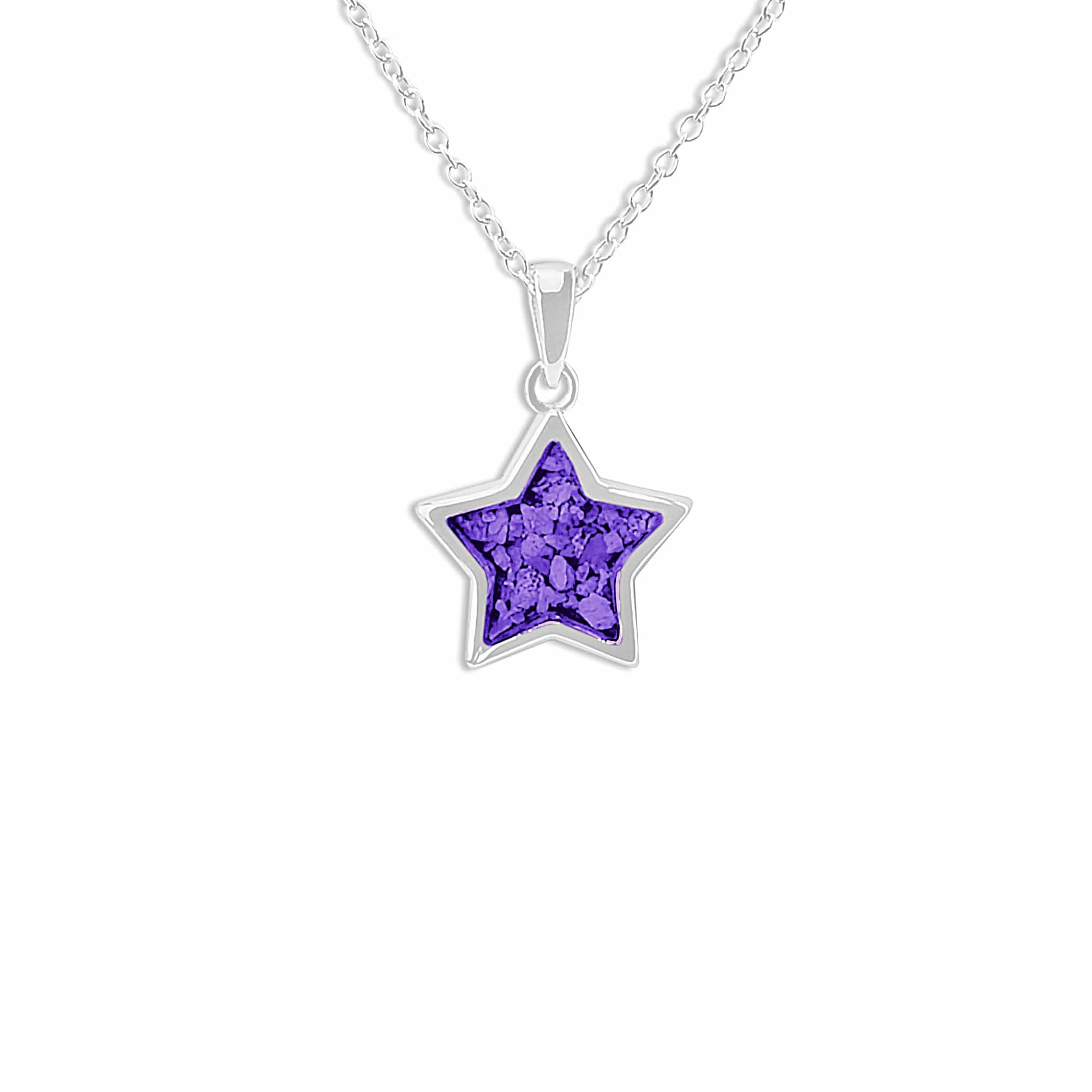 EverWith™ Ladies Star Memorial Ashes Pendant - EverWith Memorial Jewellery - Trade