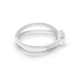EverWith™ Ladies Sweetheart Memorial Ashes Ring with Swarovski Crystals - EverWith Memorial Jewellery - Trade