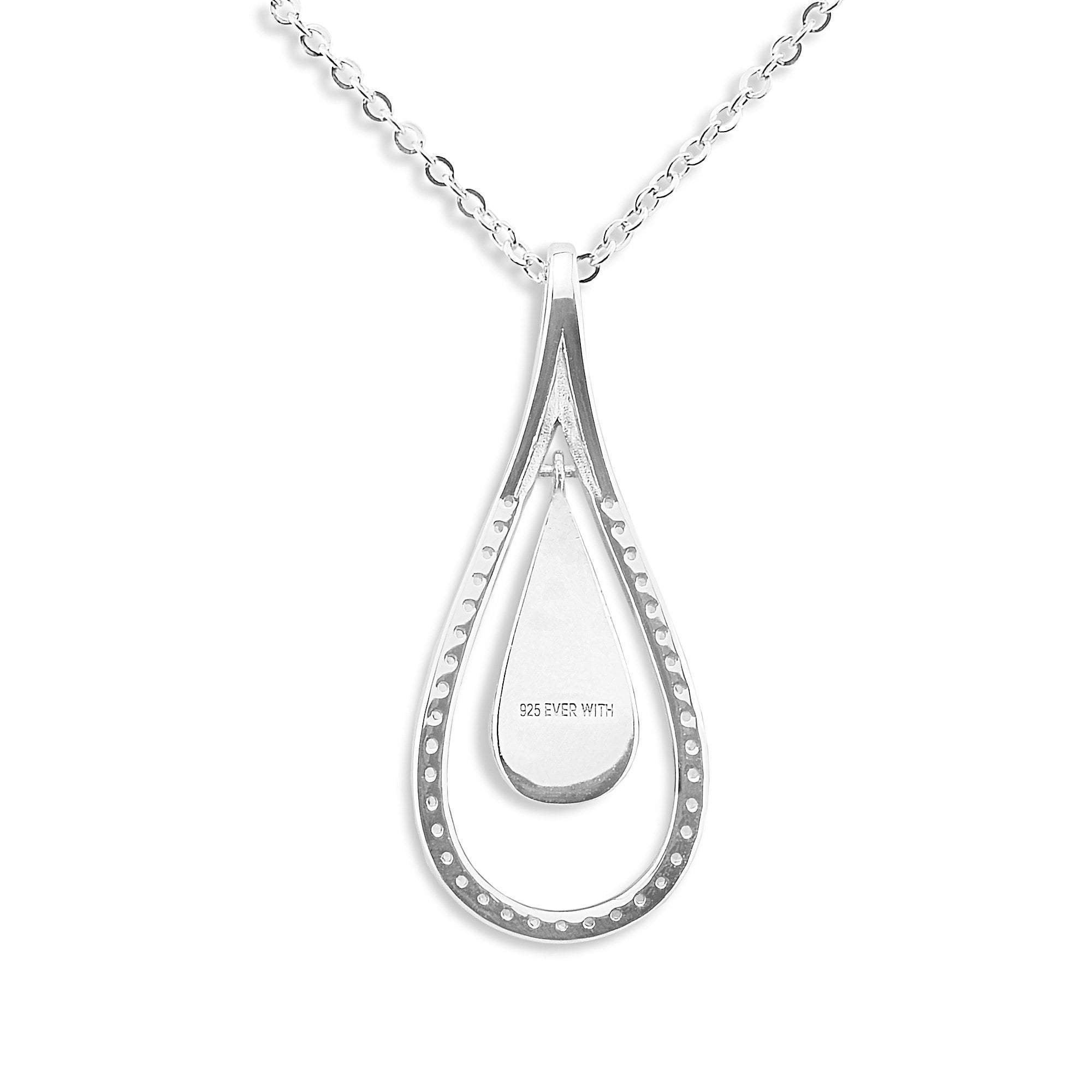 EverWith™ Ladies Teardrop Memorial Ashes Pendant - EverWith Memorial Jewellery - Trade