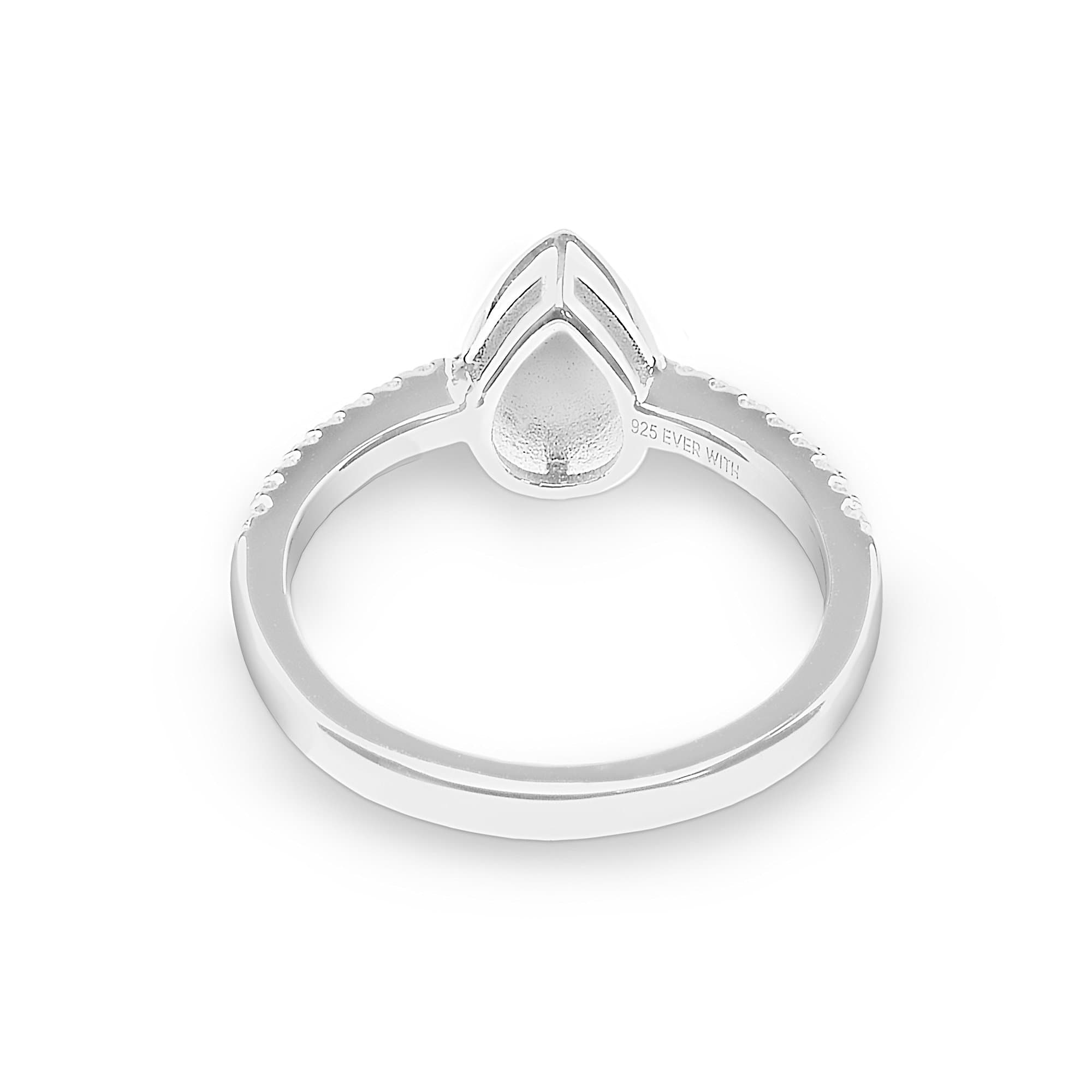 EverWith™ Ladies Teardrop Memorial Ashes Ring - EverWith Memorial Jewellery - Trade