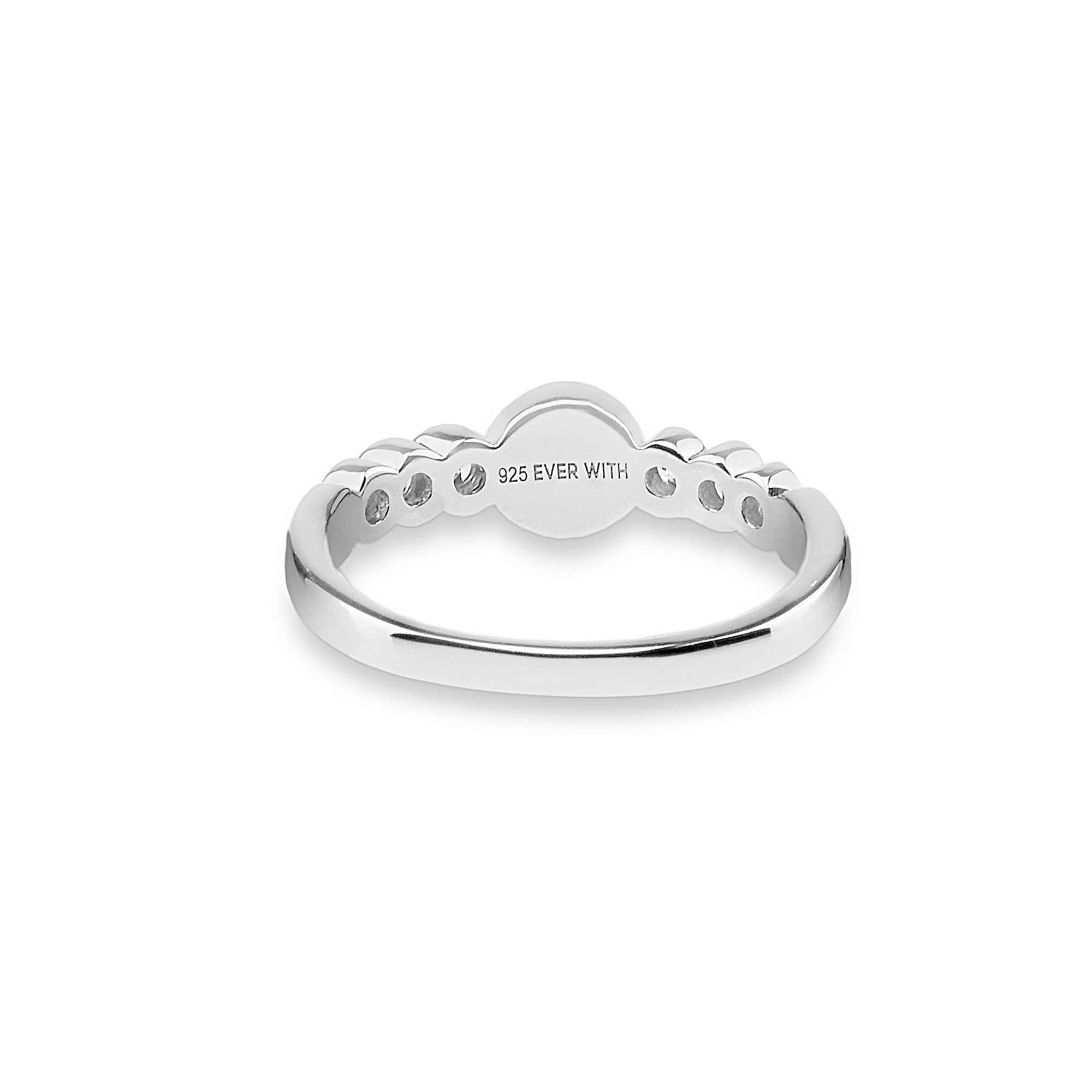 EverWith™ Ladies True Memorial Ashes Ring with Swarovski Crystals - EverWith Memorial Jewellery - Trade