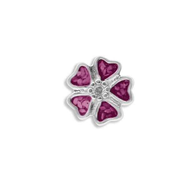 EverWith™ Large 5 Petal flower Memorial Ashes Element for Glass Locket - EverWith Memorial Jewellery - Trade