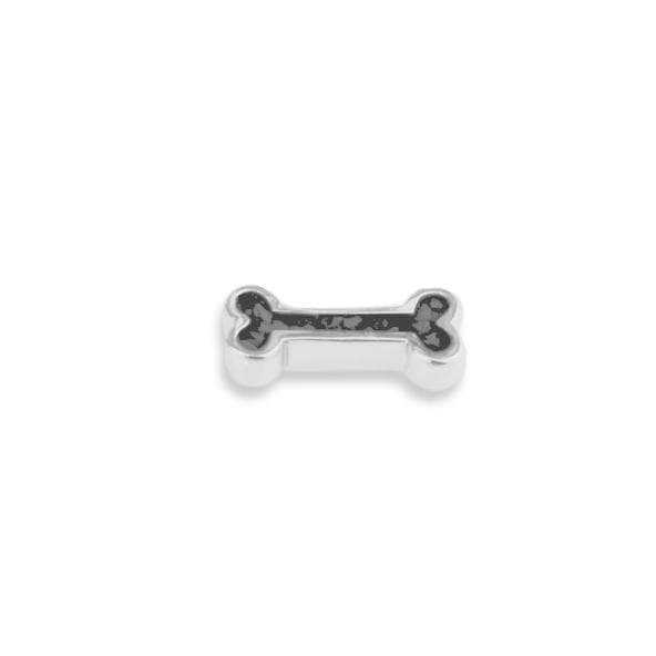 EverWith™ Large Dog Bone Memorial Ashes Element for Glass Locket - EverWith Memorial Jewellery - Trade