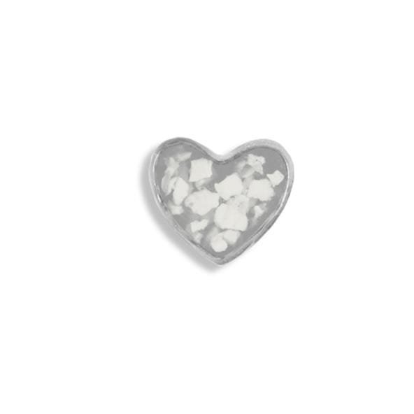 EverWith™ Large Heart Memorial Ashes Element for Glass Locket - EverWith Memorial Jewellery - Trade