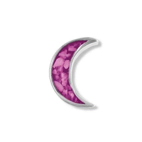 EverWith™ Large Moon Memorial Ashes Element for Glass Locket - EverWith Memorial Jewellery - Trade