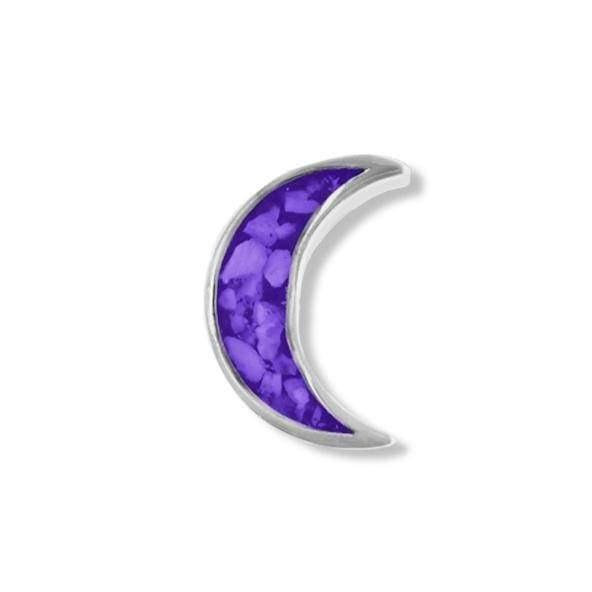 EverWith™ Large Moon Memorial Ashes Element for Glass Locket - EverWith Memorial Jewellery - Trade