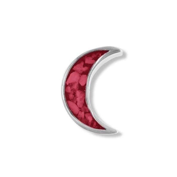 EverWith™ Large Moon Memorial Ashes Element for Glass Locket - EverWith Memorial Jewellery - Trade