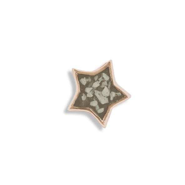 EverWith™ Large Star Memorial Ashes Element for Glass Locket - EverWith Memorial Jewellery - Trade