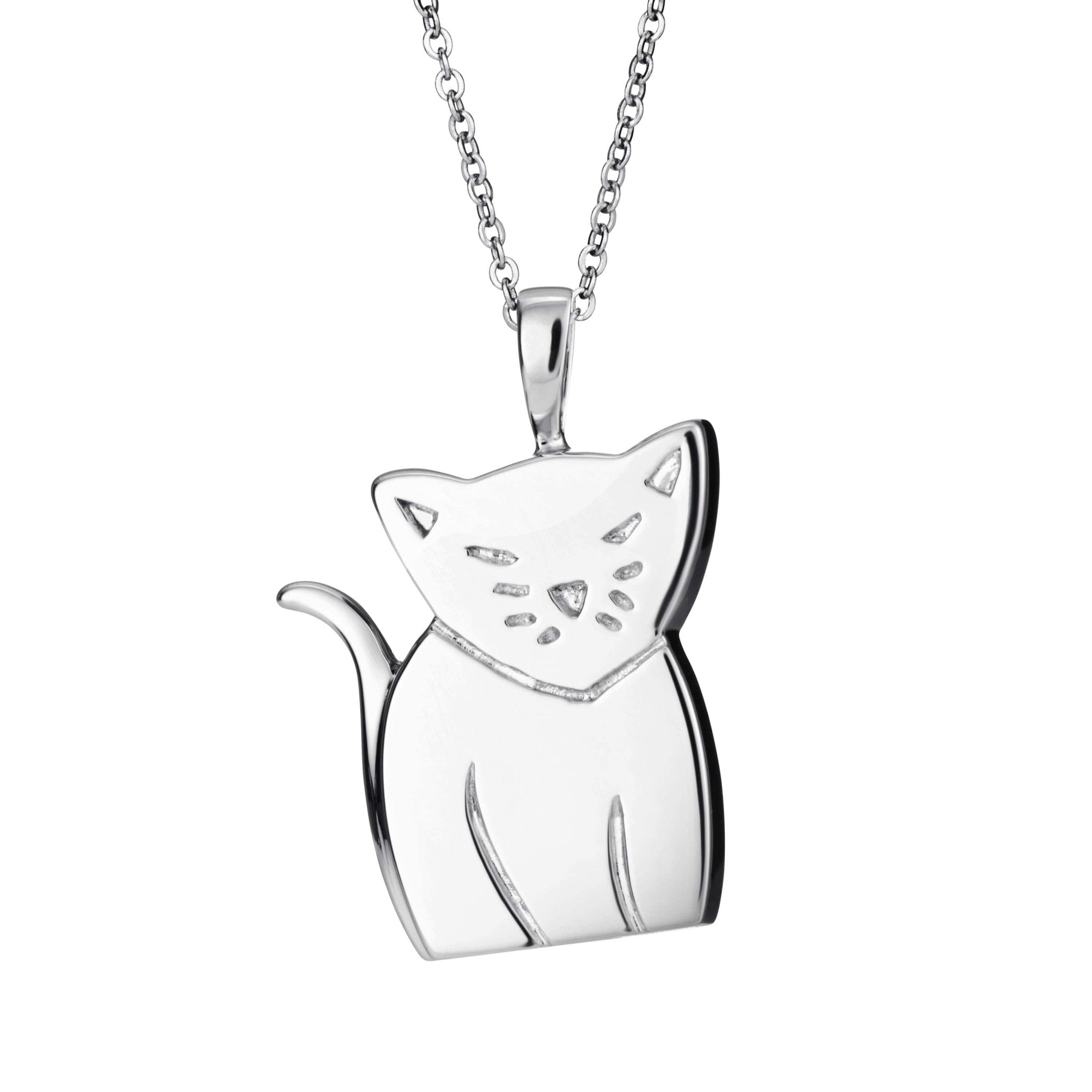 EverWith™ Self-fill Cat Memorial Ashes Pendant - EverWith Memorial Jewellery - Trade